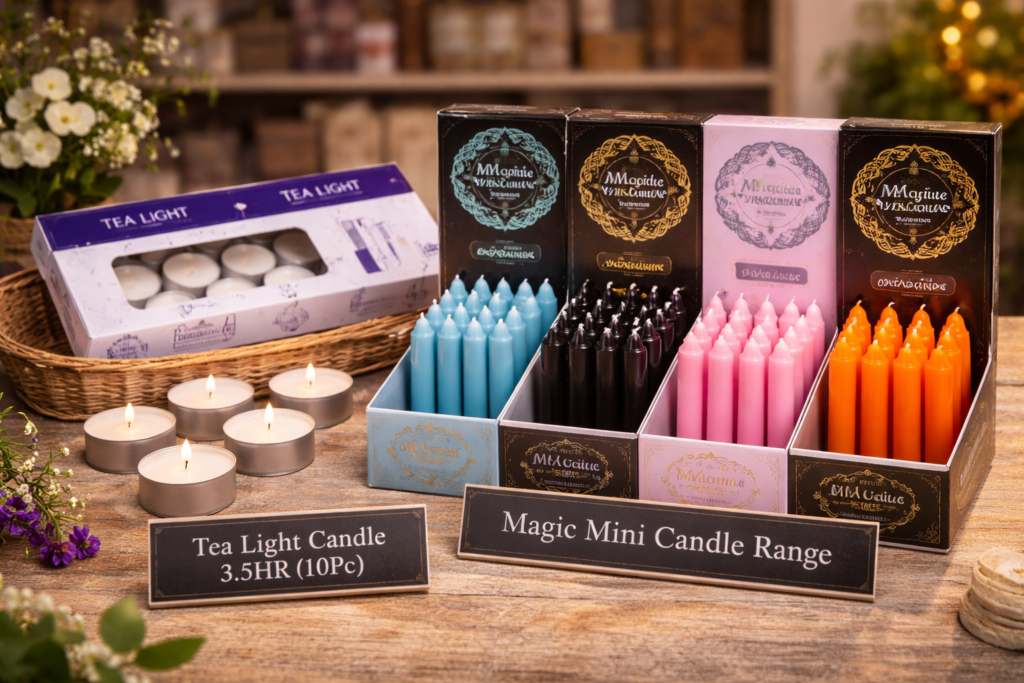 Bulk Tealights & Everyday Retail Candles