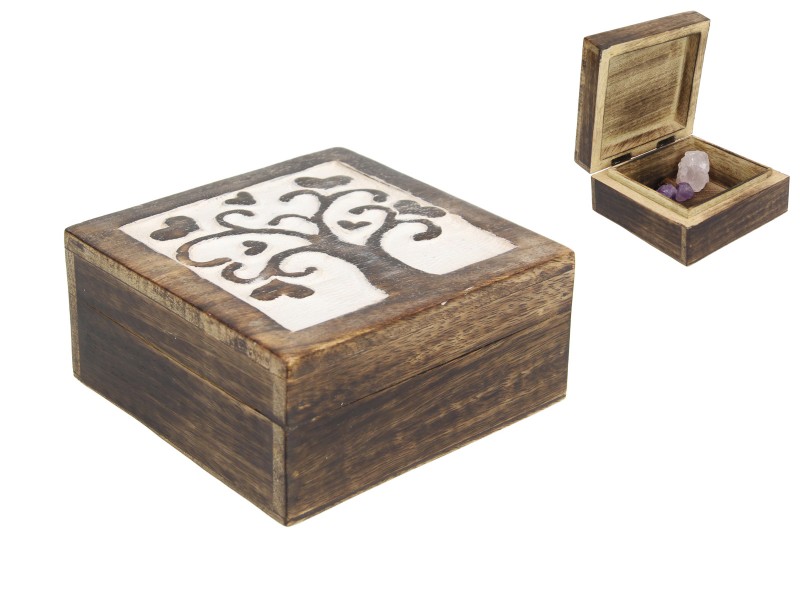 Tree and Heart Design Box