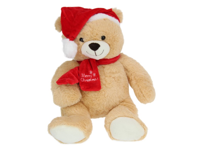 Plush Christmas Teddy Bear