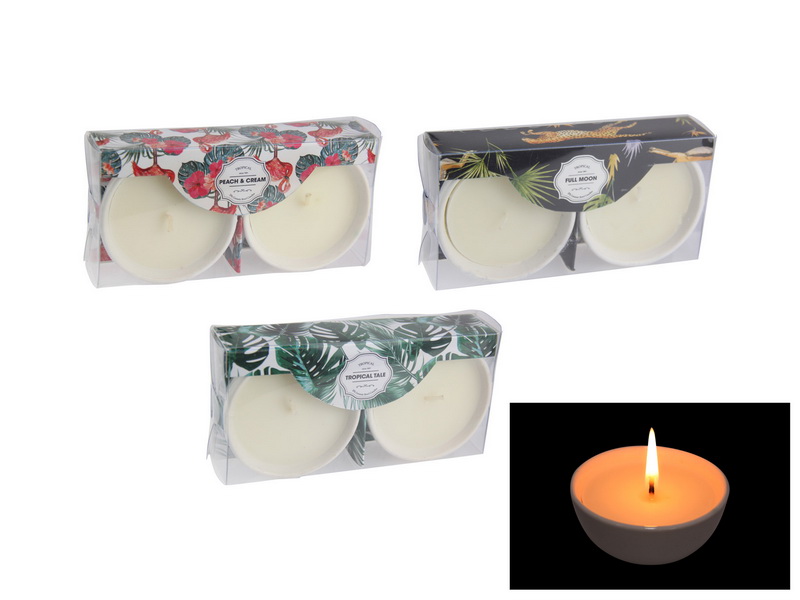 Scented Candle in Bowl & Gift Pack (2pc Pack)