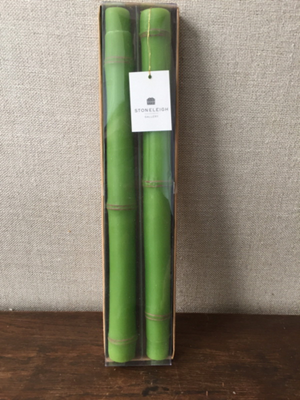 Bamboo Style Candles in Gift Box (Large)