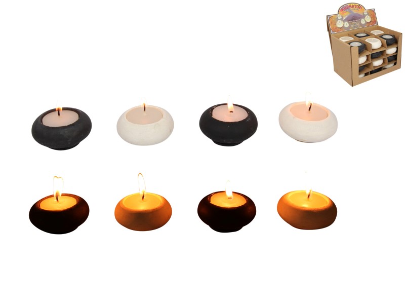 Vanilla Scented Tealight Candle with Holder