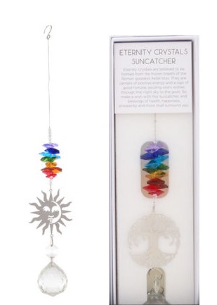 Eternity Chakra Crystals & Sun Suncatcher