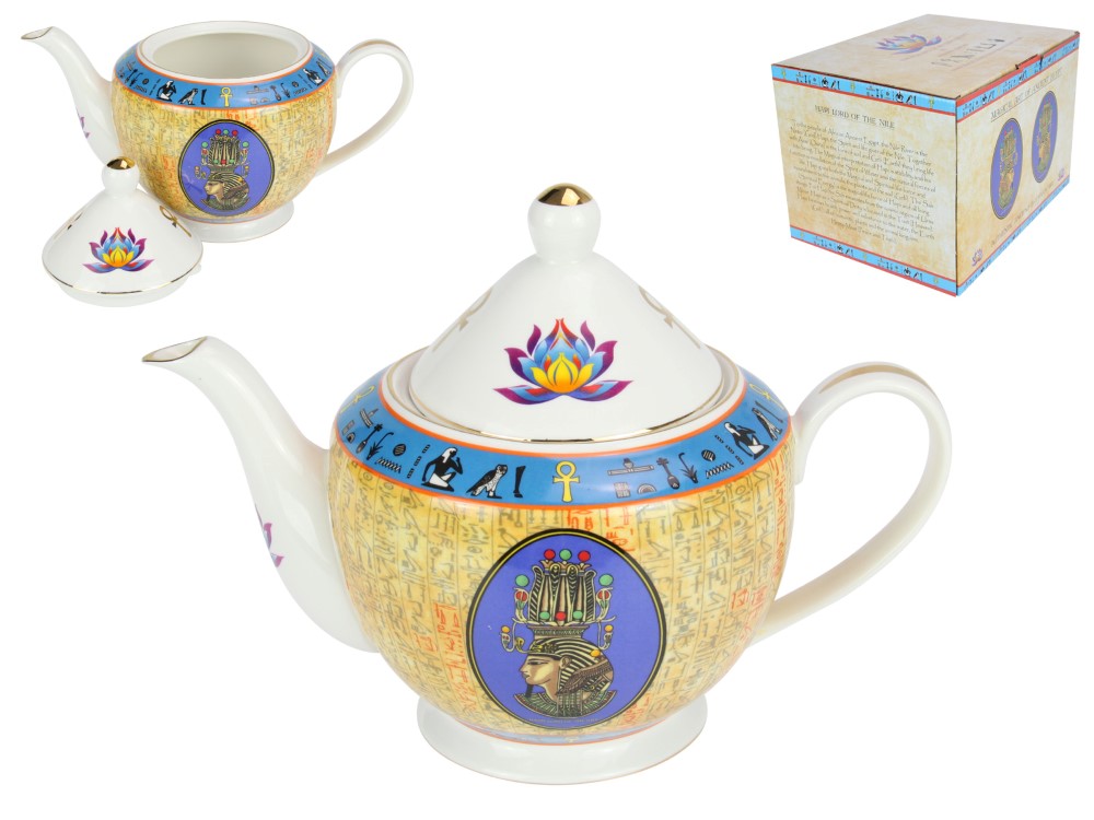 Egyptian Hapi & Hapi Teapot in Gift Box