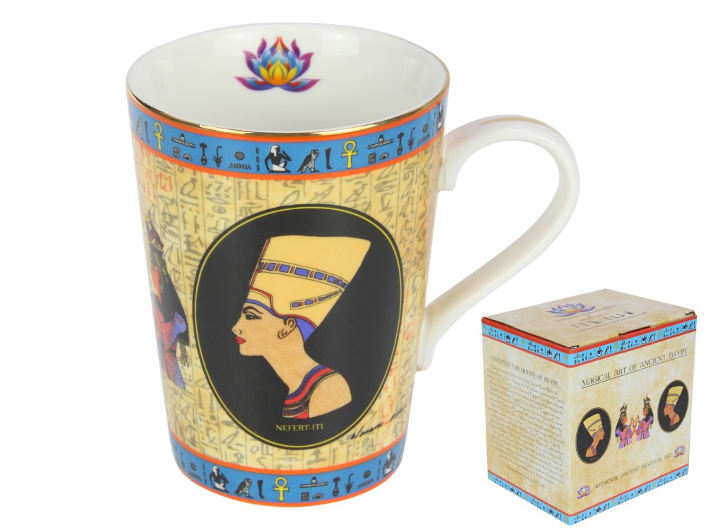 Egyptian Nefer-Iti Mug in Gift Box