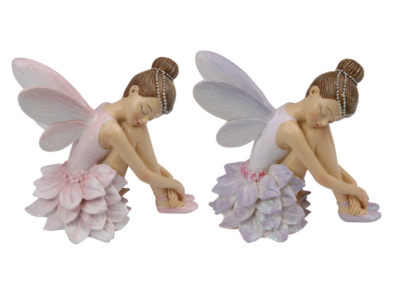 Flower Fairy Princess Ballerina Resting