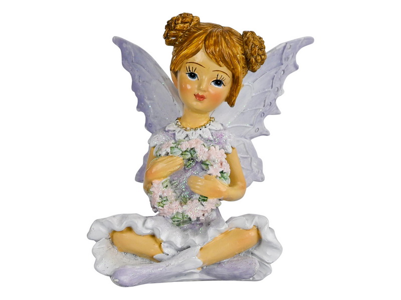 Flower Girl Fairy with Floral Ring