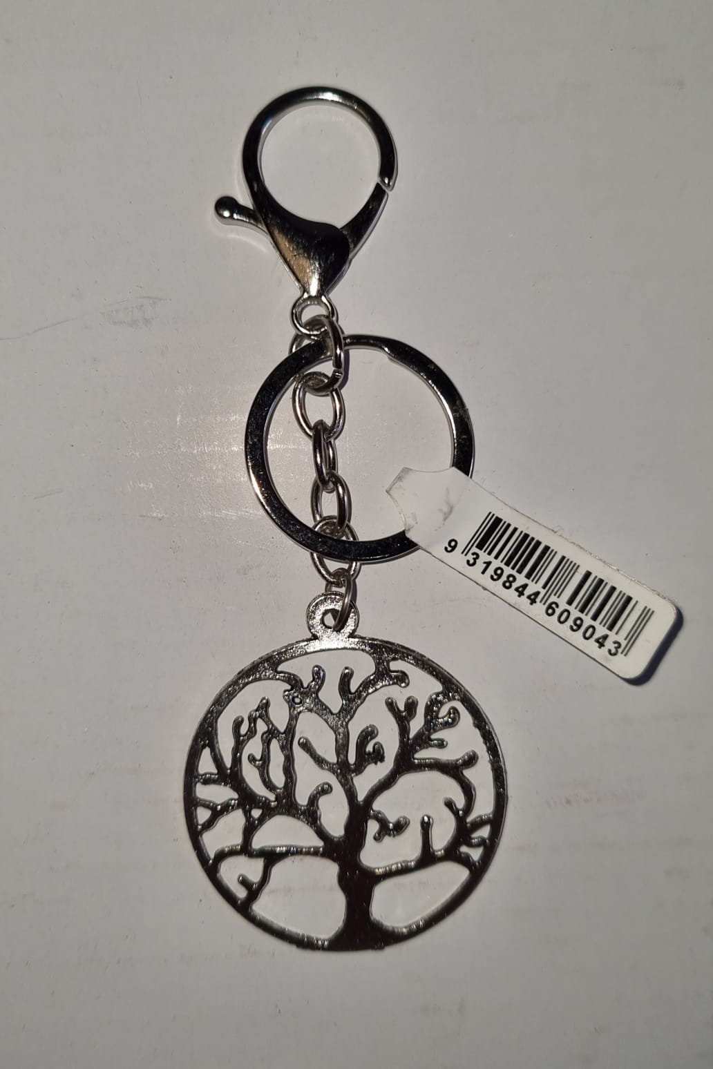 Metal Tree of Life Key Ring and Bag Clip