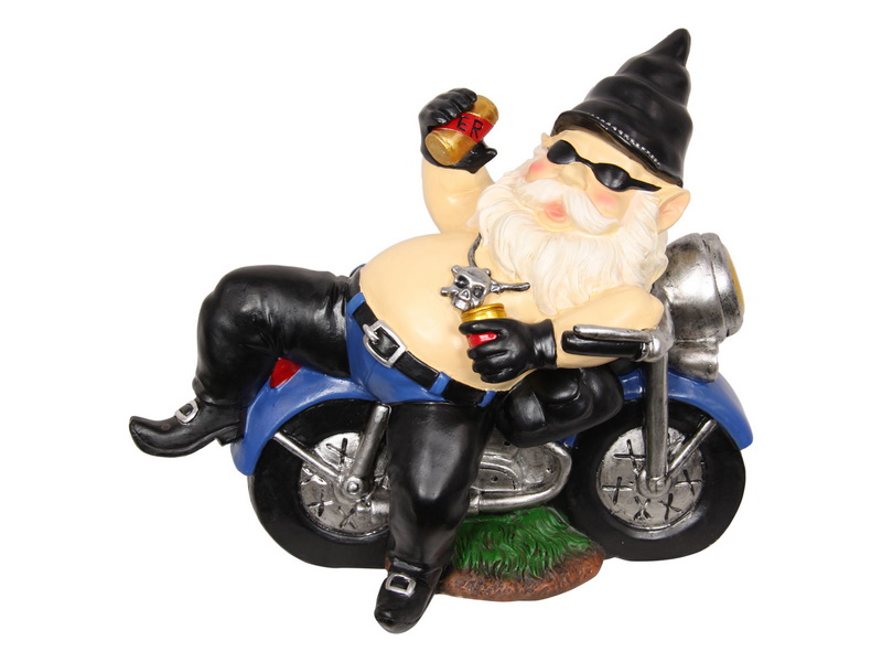 Biker Gnome Drunk (Large)