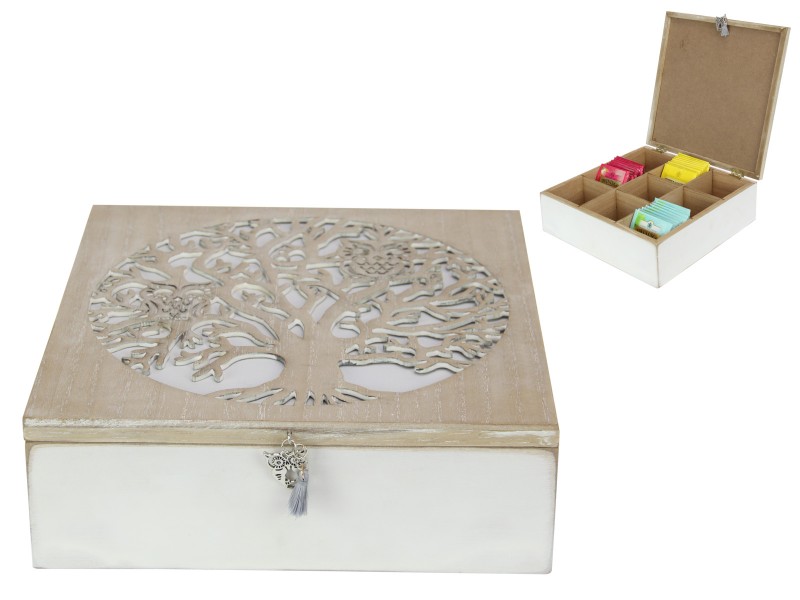 Tree of Life & Owl Charm Box