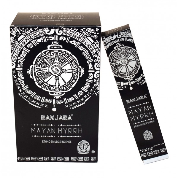 Banjara Mayan Myrrh Smudge Incense (15gm)