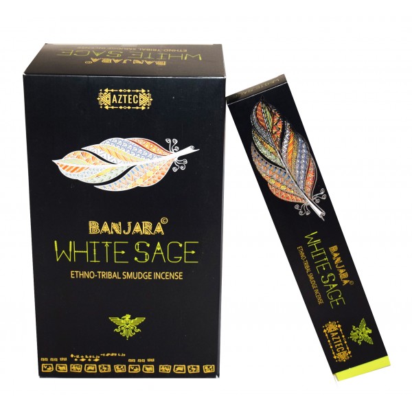 Banjara White Sage Smudge Incense (15gm)