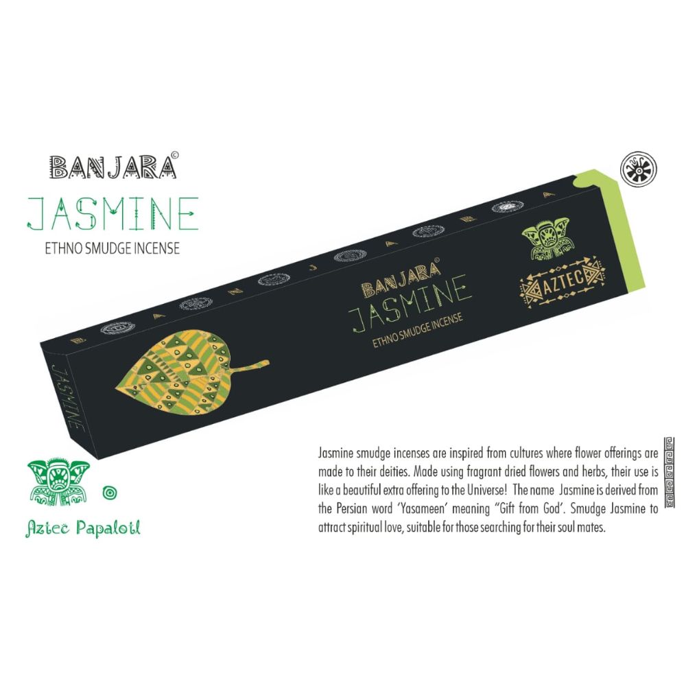 Banjara Jasmine Smudge Incense (15gm)