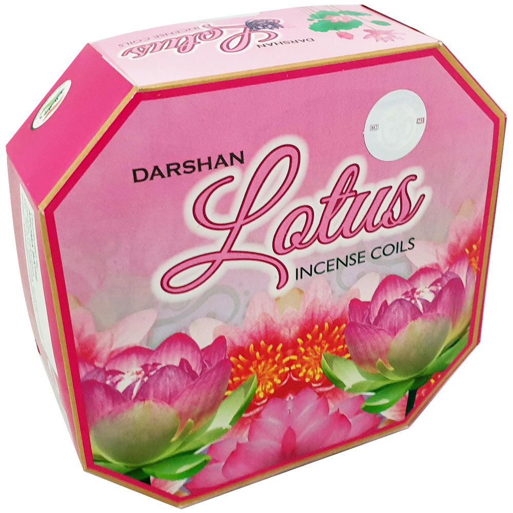 Darshan Lotus Incense (Coil)