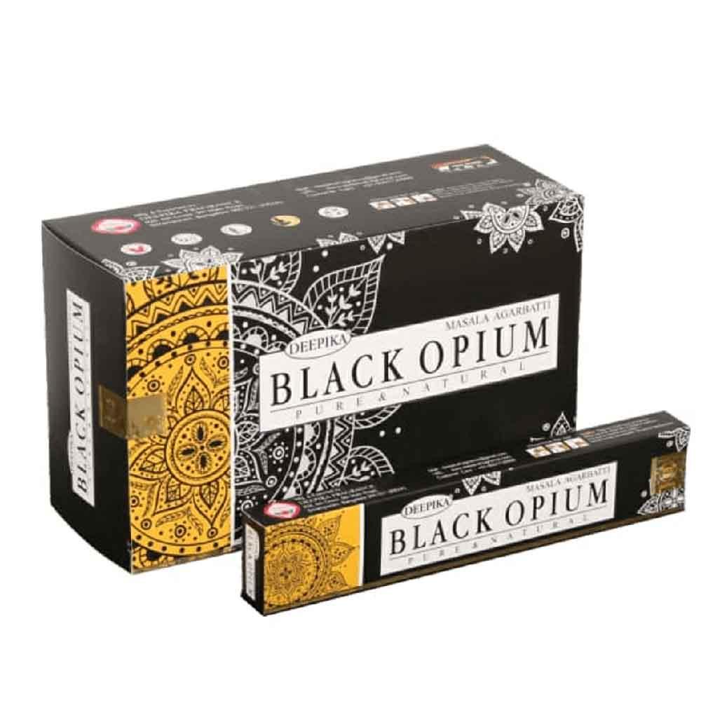 Deepika Black Opium Incense (15gm)