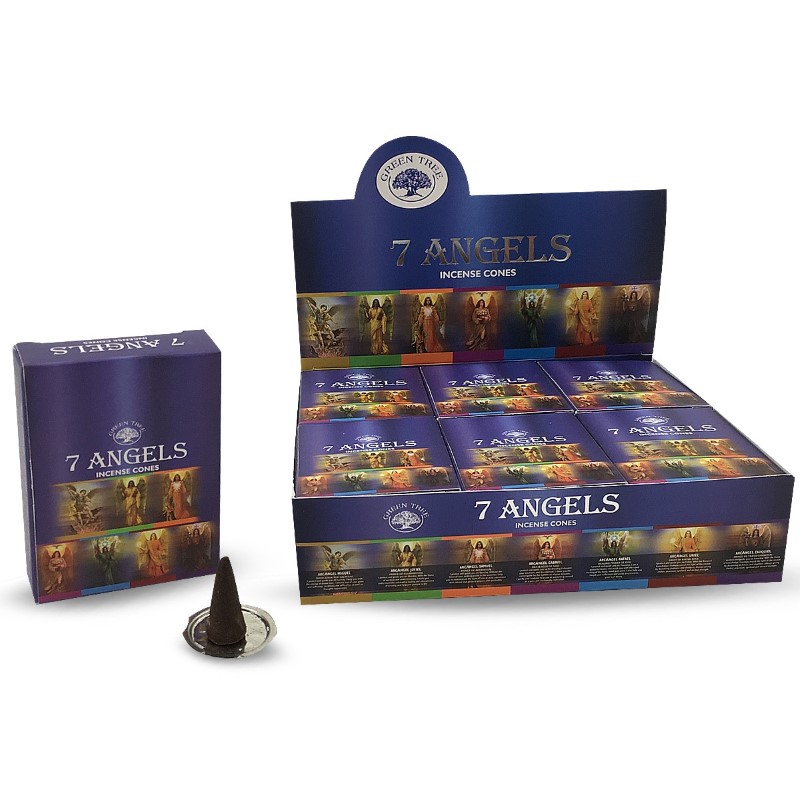 Green Tree 7 Angels Incense (Cone)