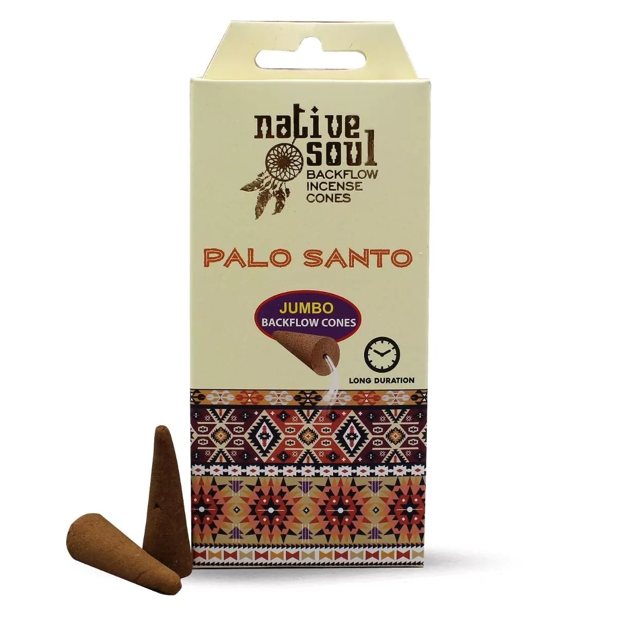 Native Soul Palo Santo Backflow Cones (Jumbo)
