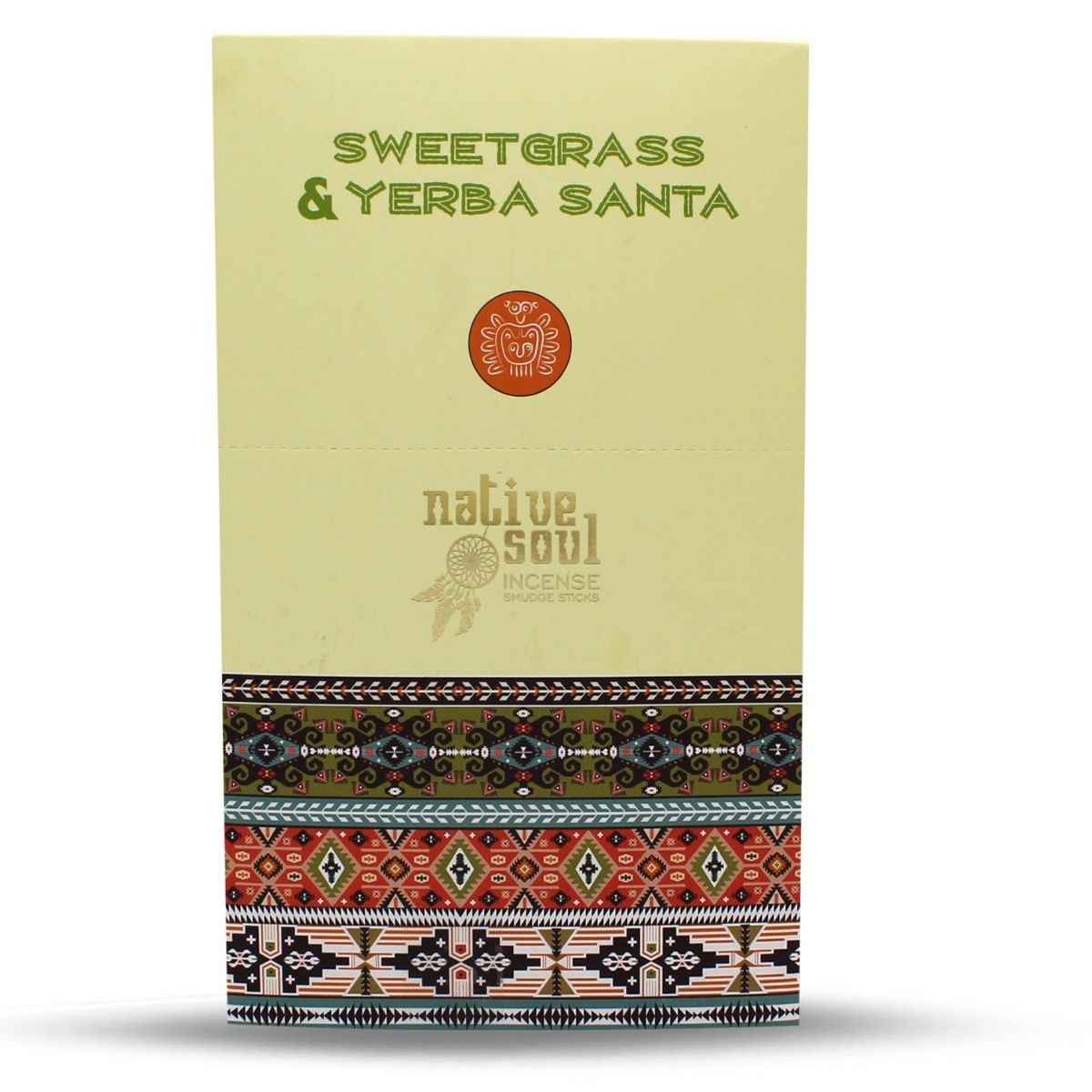 Native Soul Sweetgrass & Yerba Santa Incense (15gm)