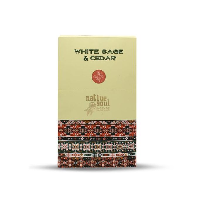 Native Soul White Sage & Cedar Incense (15gm)