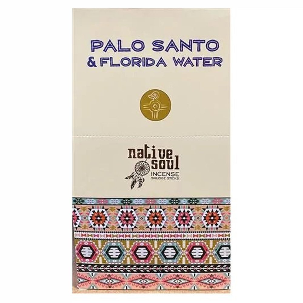 Native Soul Palo Santo & Florida Water Incense (15gm)