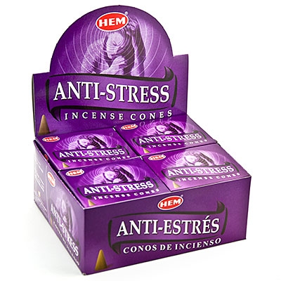 Hem Anti Stress Incense (Cone)