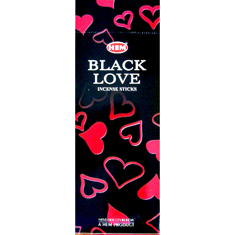 Hem Black Love Incense (Square)