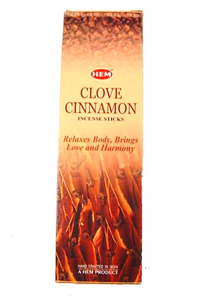 Hem Clove Cinnamon Incense (Square)