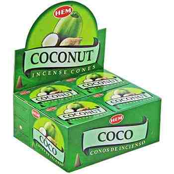 Hem Coconut Incense (Cone)
