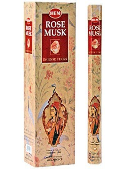 Hem Rose Musk Incense (Garden)