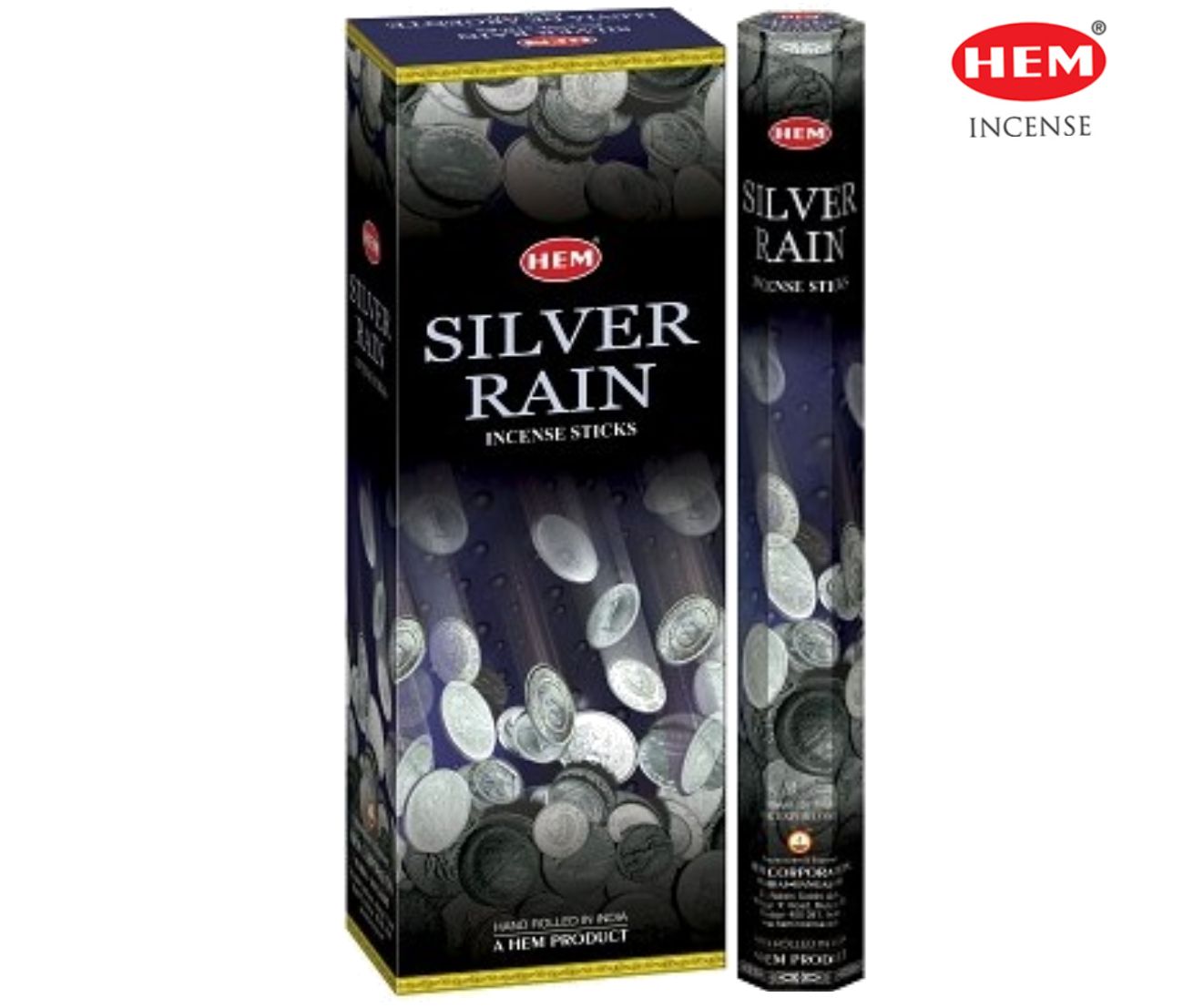 Hem Silver Rain Incense (Hex)