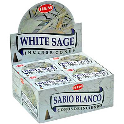 Hem White Sage Incense (Cone)