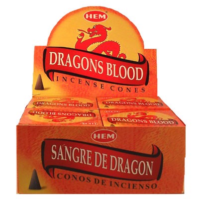Hem Dragons Blood Incense (Cone)