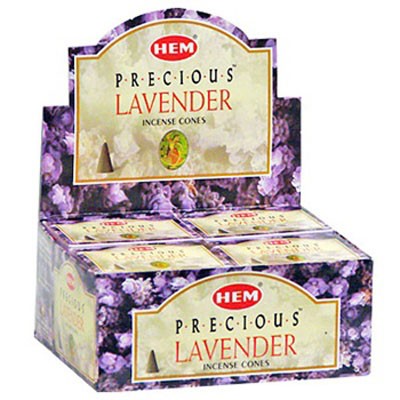 Hem Precious Lavender Incense (Cone)