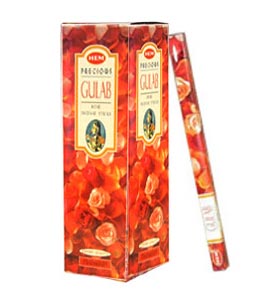 Hem Precious Gulab/Rose Incense (Square)