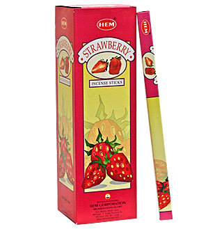 Hem Strawberry Incense (Square)