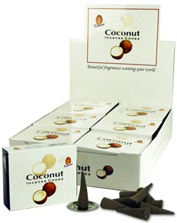 Kamini Coconut incense cones