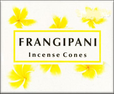 Kamini Frangipani incense cones