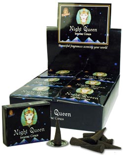Kamini Night Queen incense cones
