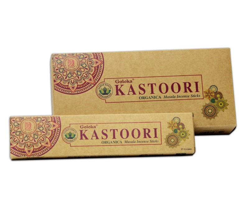 Goloka Organic Kastoori Incense (15gm)