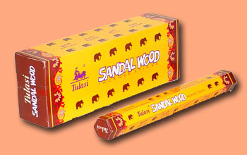 Tulasi Sandalwood Incense (Hex)