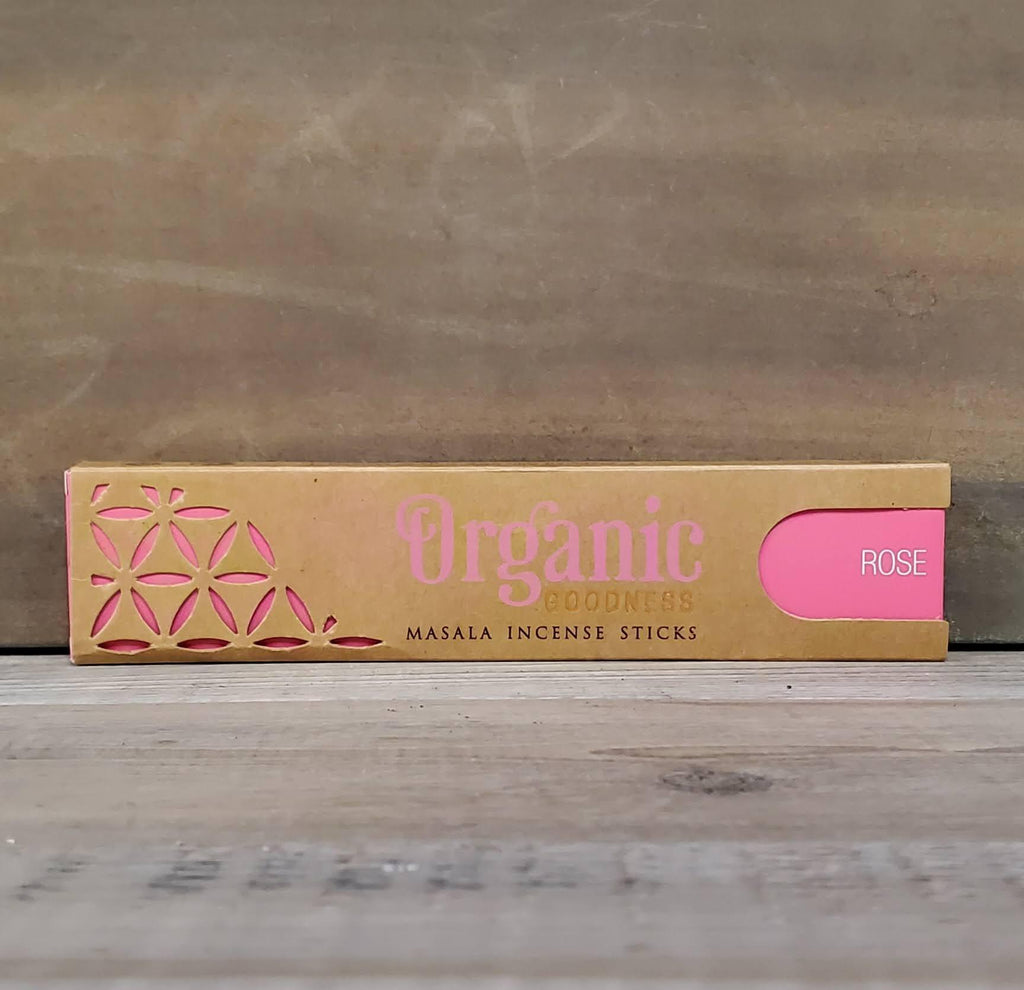 Song of India Organic Goodness Rose Incense (15gm)