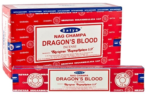 Satya Dragons Blood Incense (15gm)