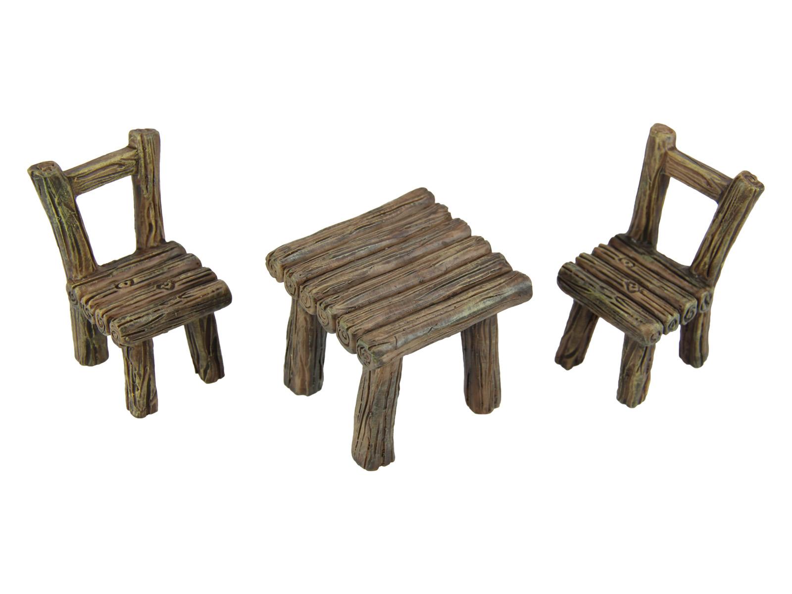 Fairy Garden Mini Log Table/Chair