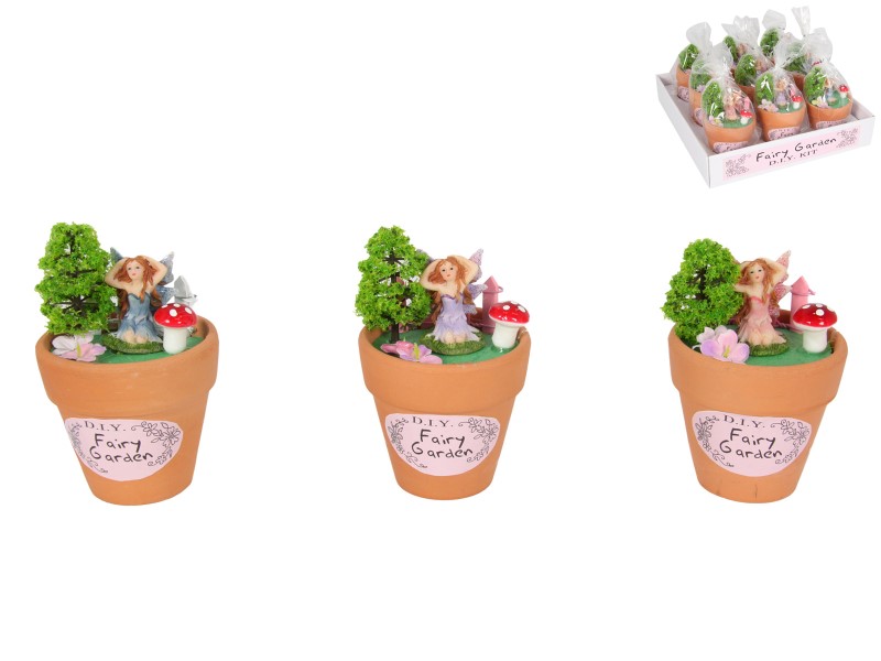 Fairy Garden Miniatures Flower Pot (5pc/Pot)