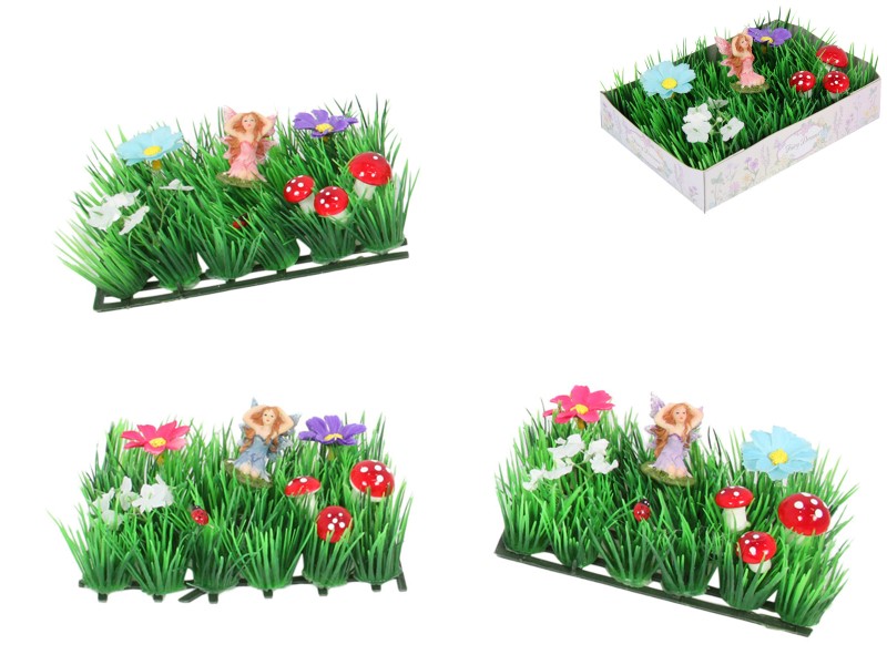 Fairy Garden Miniatures & Fairy Grass Base