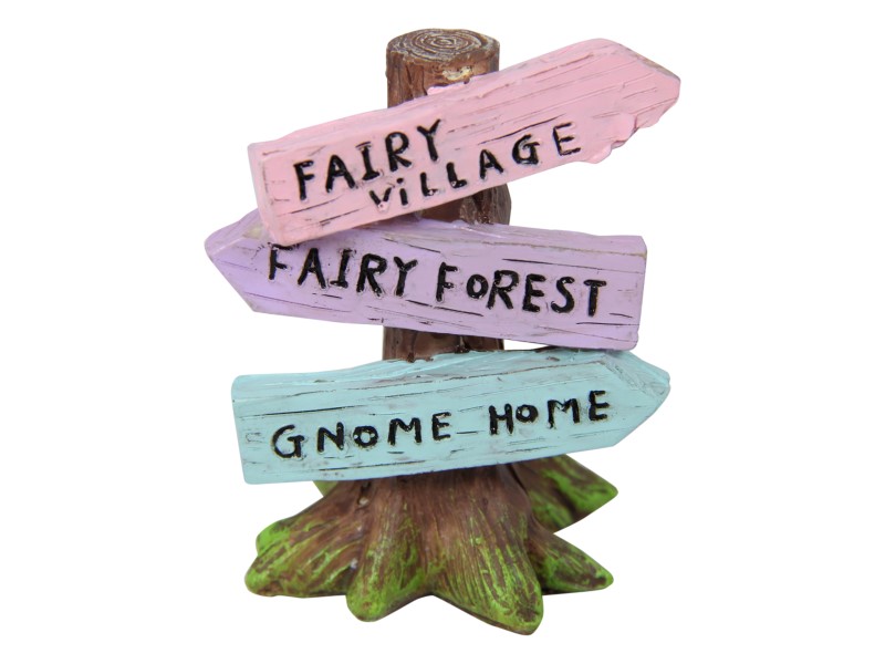Fairy Garden Tree with Signs