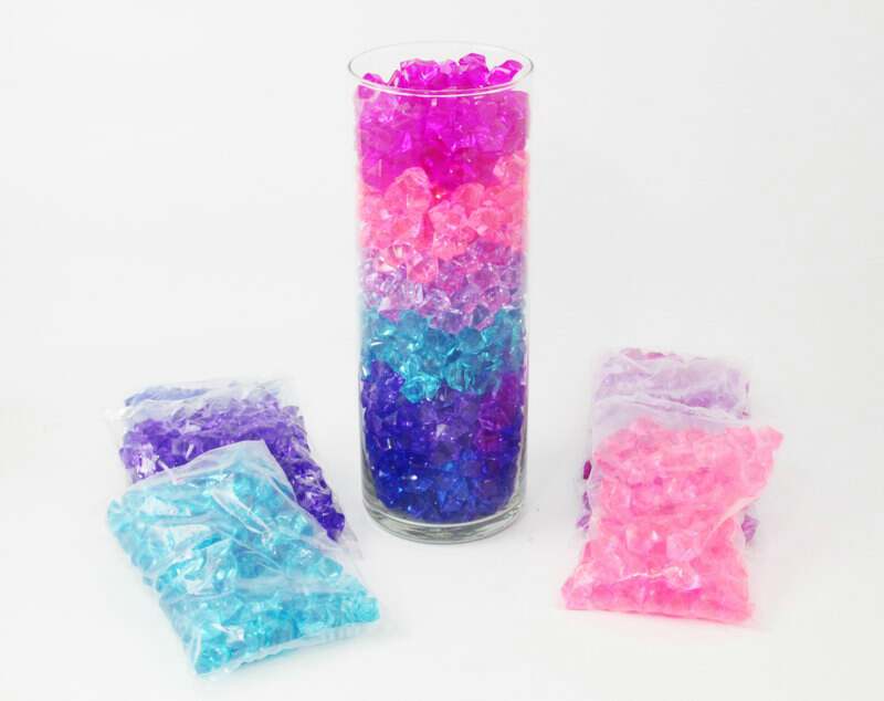 Acrylic Coloured Ice Cubes (250gm)
