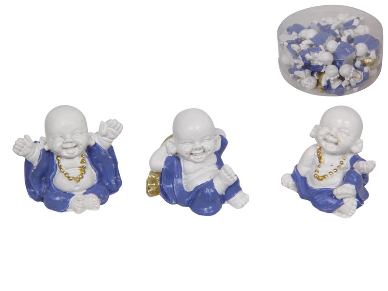 Blue & White Buddha Miniatures