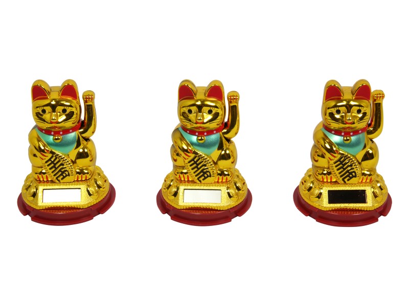 Solar Powered Lucky Cat Groover