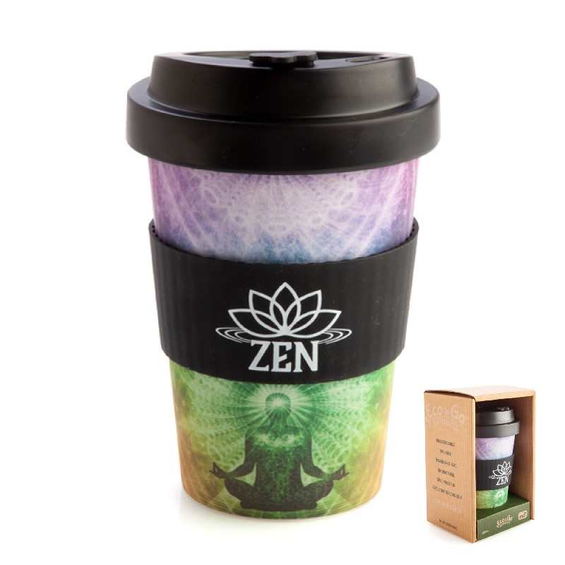 "ZEN" Chakra Travel Mug with Sleeve